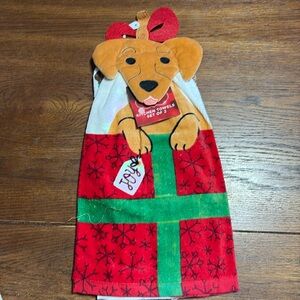 Dog Christmas Kitchen Towel set